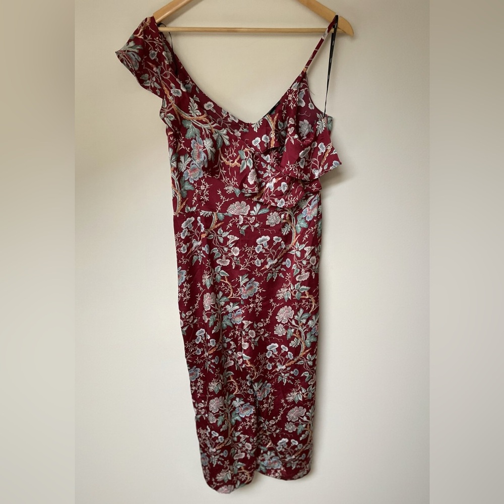 Timings- jumpsuit- floral- red